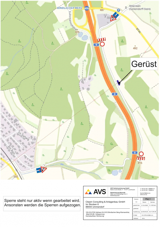 Straßensperrung_GVS_Benk_Ramsenthal Straßensperrung_GVS_Benk_Ramsenthal